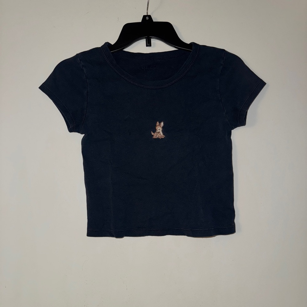 Brandy Melville Slate Blue Knit Top